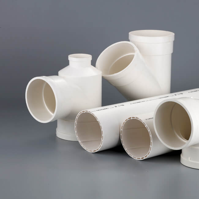 蘭塔管道、產(chǎn)品中心、PVC-U中空螺旋消音管材
